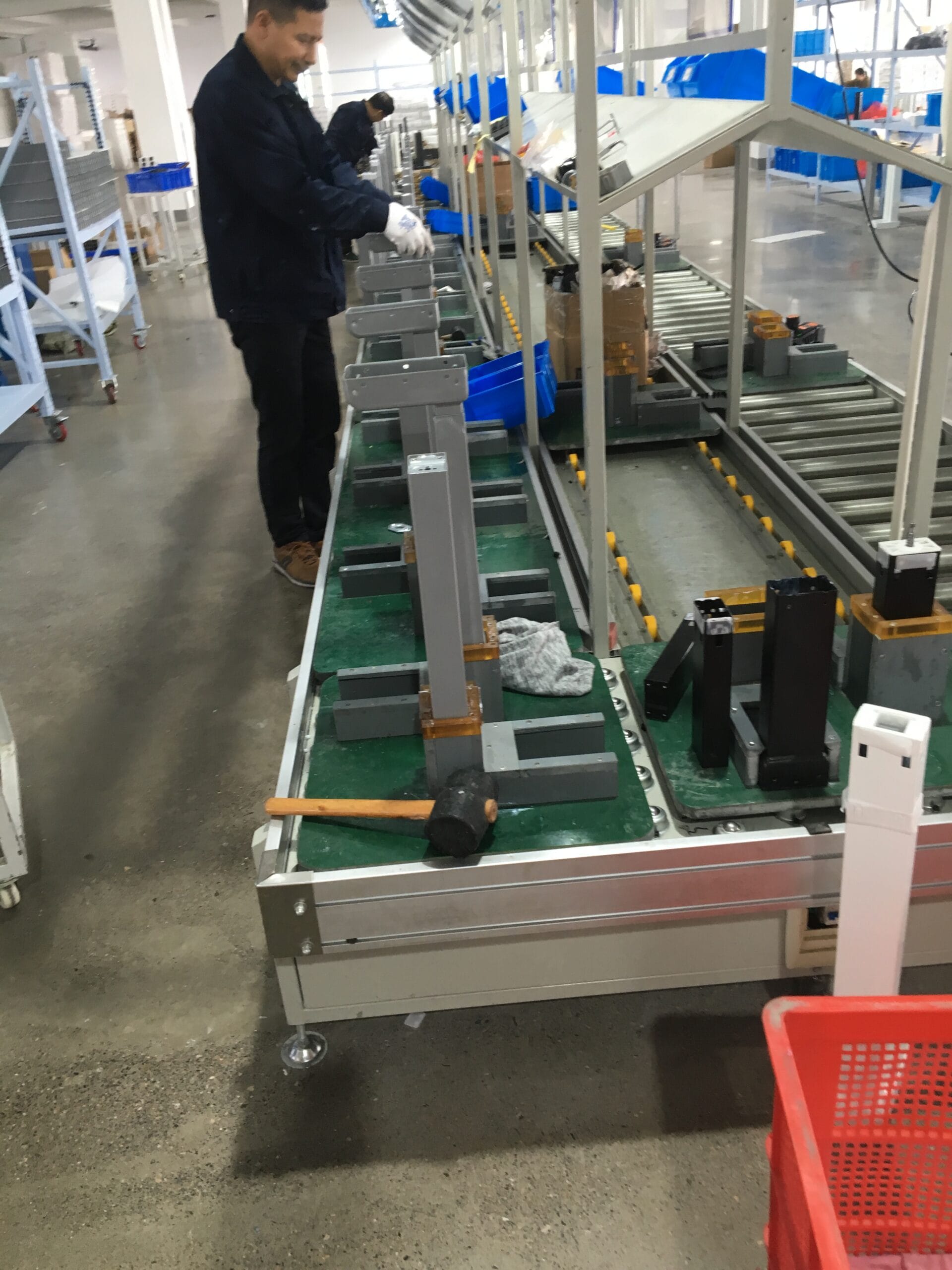 Placeholder for an approved powder coating and assembly photograph